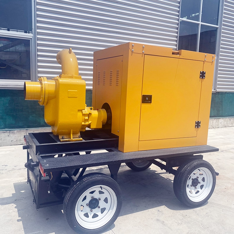 200方6寸移动泵车
