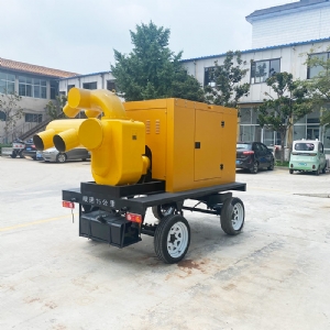 1000方12寸双进双出移动泵车