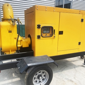 200方6寸移动泵车