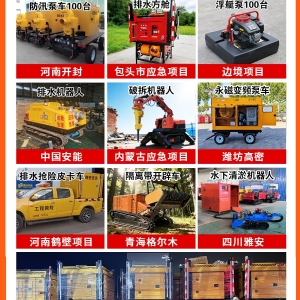 应急防汛排涝项目合作案例